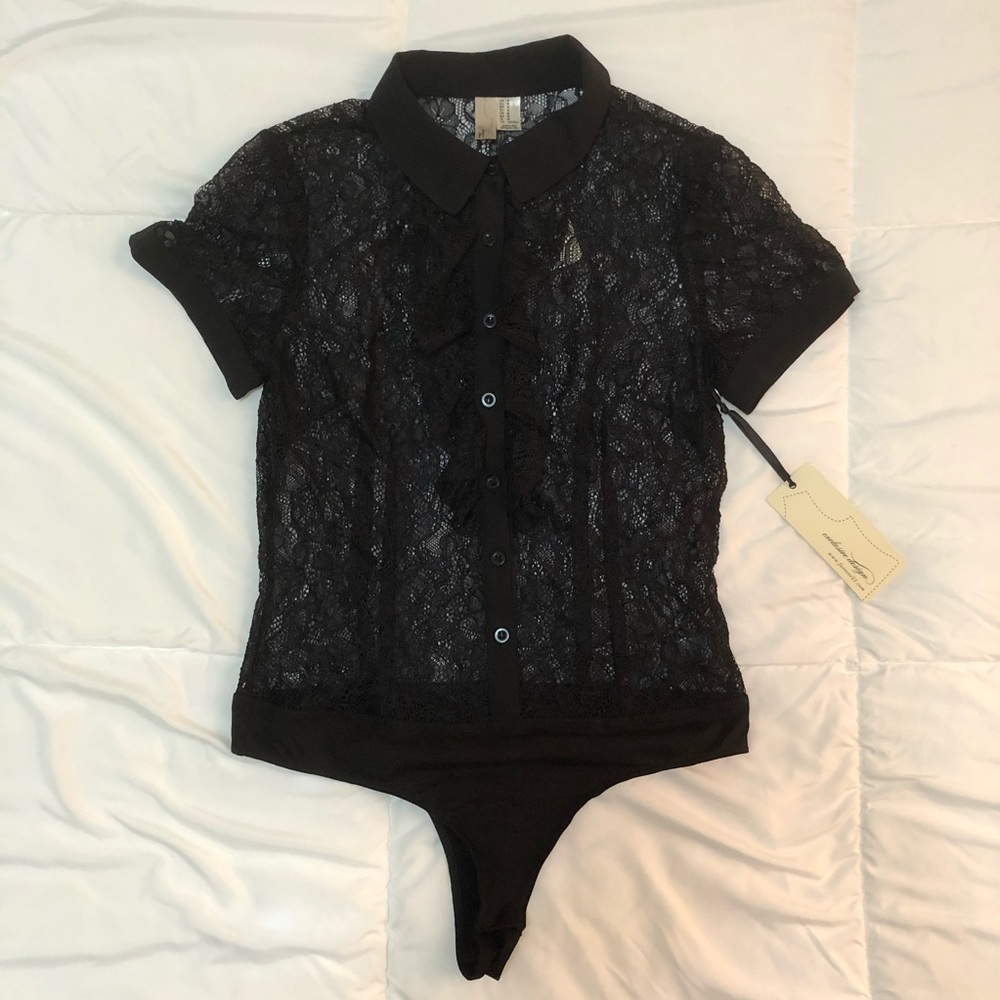 NWT Forever 21 lace bodysuit